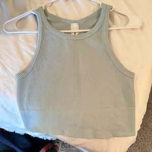 Nikibiki blue crop tank -$13